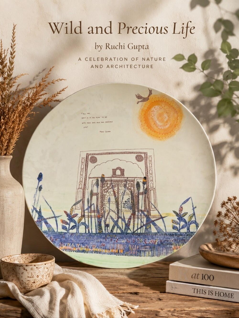 Birds at Noon Ruchi Gupta Wild and Precious Life Platter